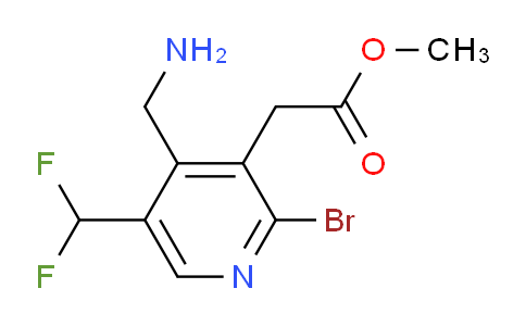 AM119850 | 1806970-96-6 | Methyl 4-(aminomethyl)-2-bromo-5-(difluoromethyl)pyridine-3-acetate