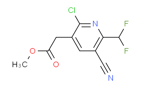 AM119857 | 1805383-99-6 | Methyl 2-chloro-5-cyano-6-(difluoromethyl)pyridine-3-acetate