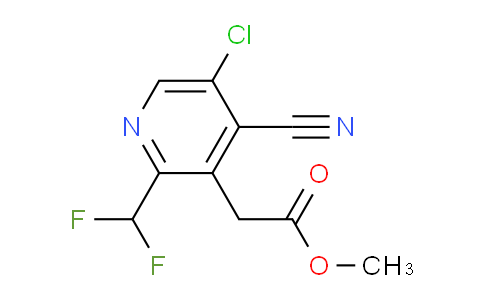 AM119867 | 1805397-81-2 | Methyl 5-chloro-4-cyano-2-(difluoromethyl)pyridine-3-acetate