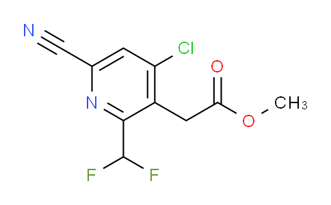 AM119881 | 1806870-80-3 | Methyl 4-chloro-6-cyano-2-(difluoromethyl)pyridine-3-acetate