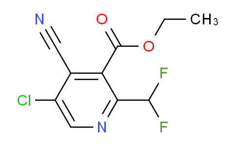 AM119893 | 1806918-83-1 | Ethyl 5-chloro-4-cyano-2-(difluoromethyl)pyridine-3-carboxylate