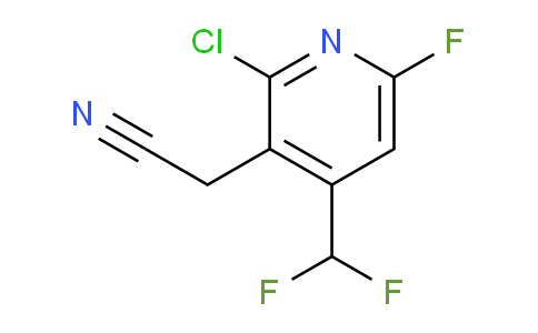 AM119894 | 1805383-81-6 | 2-Chloro-4-(difluoromethyl)-6-fluoropyridine-3-acetonitrile
