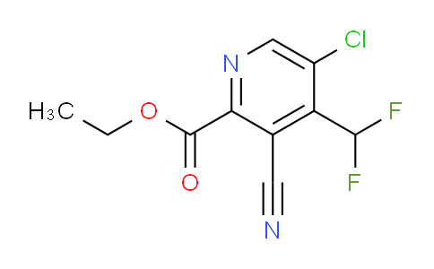 AM119895 | 1805055-53-1 | Ethyl 5-chloro-3-cyano-4-(difluoromethyl)pyridine-2-carboxylate