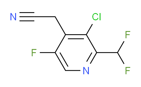 AM119910 | 1805263-50-6 | 3-Chloro-2-(difluoromethyl)-5-fluoropyridine-4-acetonitrile