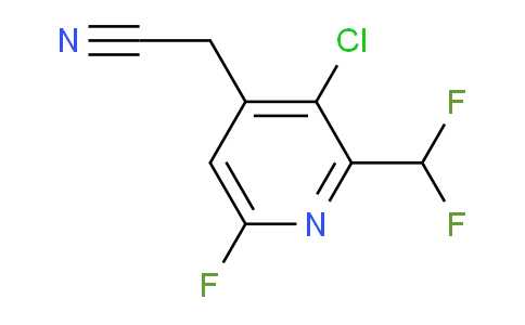 AM119912 | 1807035-69-3 | 3-Chloro-2-(difluoromethyl)-6-fluoropyridine-4-acetonitrile