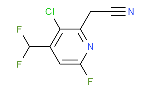 AM119919 | 1805384-60-4 | 3-Chloro-4-(difluoromethyl)-6-fluoropyridine-2-acetonitrile