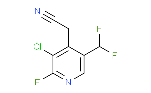 AM119921 | 1806969-24-3 | 3-Chloro-5-(difluoromethyl)-2-fluoropyridine-4-acetonitrile