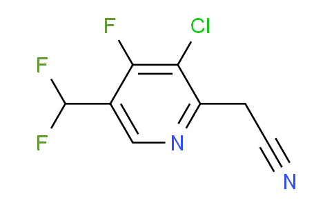 AM119923 | 1805384-68-2 | 3-Chloro-5-(difluoromethyl)-4-fluoropyridine-2-acetonitrile