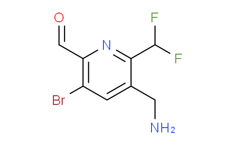 AM119928 | 1805352-41-3 | 3-(Aminomethyl)-5-bromo-2-(difluoromethyl)pyridine-6-carboxaldehyde