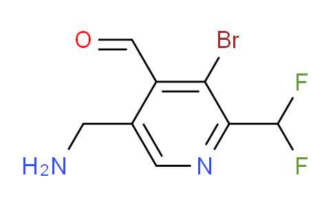 AM119930 | 1805941-98-3 | 5-(Aminomethyl)-3-bromo-2-(difluoromethyl)pyridine-4-carboxaldehyde