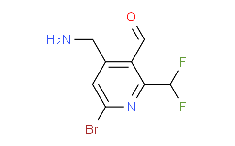 AM119933 | 1805942-03-3 | 4-(Aminomethyl)-6-bromo-2-(difluoromethyl)pyridine-3-carboxaldehyde