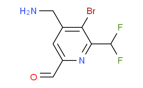 AM119934 | 1806856-70-1 | 4-(Aminomethyl)-3-bromo-2-(difluoromethyl)pyridine-6-carboxaldehyde