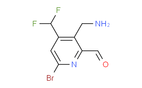 AM119940 | 1805168-59-5 | 3-(Aminomethyl)-6-bromo-4-(difluoromethyl)pyridine-2-carboxaldehyde