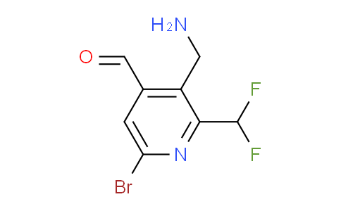 AM119942 | 1806970-18-2 | 3-(Aminomethyl)-6-bromo-2-(difluoromethyl)pyridine-4-carboxaldehyde
