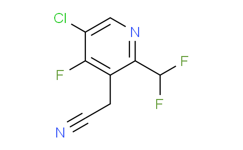 5-Chloro-2-(difluoromethyl)-4-fluoropyridine-3-acetonitrile