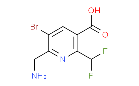 AM119947 | 1806913-79-0 | 2-(Aminomethyl)-3-bromo-6-(difluoromethyl)pyridine-5-carboxylic acid