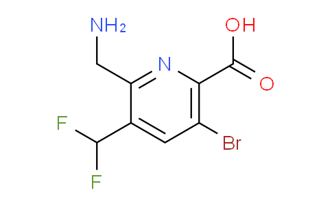 AM119954 | 1805038-27-0 | 2-(Aminomethyl)-5-bromo-3-(difluoromethyl)pyridine-6-carboxylic acid