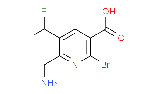 AM119959 | 1804487-68-0 | 2-(Aminomethyl)-6-bromo-3-(difluoromethyl)pyridine-5-carboxylic acid