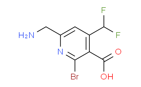 AM119960 | 1804434-24-9 | 6-(Aminomethyl)-2-bromo-4-(difluoromethyl)pyridine-3-carboxylic acid