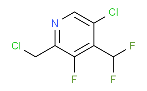 5-Chloro-2-(chloromethyl)-4-(difluoromethyl)-3-fluoropyridine