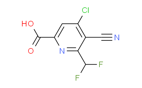 AM119971 | 1806917-30-5 | 4-Chloro-3-cyano-2-(difluoromethyl)pyridine-6-carboxylic acid