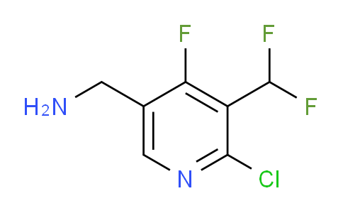 5-(Aminomethyl)-2-chloro-3-(difluoromethyl)-4-fluoropyridine