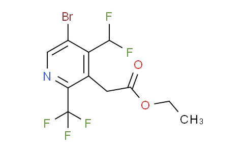 AM119992 | 1805962-70-2 | Ethyl 5-bromo-4-(difluoromethyl)-2-(trifluoromethyl)pyridine-3-acetate