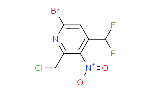 AM120024 | 1805438-79-2 | 6-Bromo-2-(chloromethyl)-4-(difluoromethyl)-3-nitropyridine