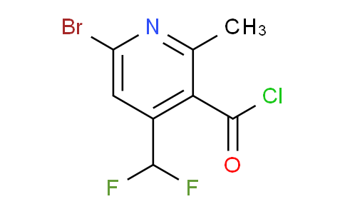 AM120026 | 1805376-45-7 | 6-Bromo-4-(difluoromethyl)-2-methylpyridine-3-carbonyl chloride