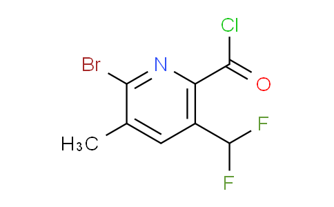 AM120028 | 1806918-52-4 | 2-Bromo-5-(difluoromethyl)-3-methylpyridine-6-carbonyl chloride