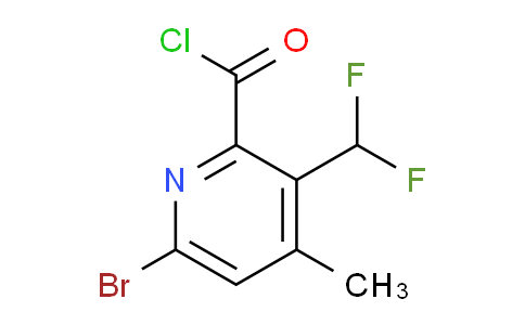 AM120030 | 1805938-20-8 | 6-Bromo-3-(difluoromethyl)-4-methylpyridine-2-carbonyl chloride