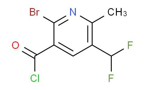 AM120032 | 1805244-05-6 | 2-Bromo-5-(difluoromethyl)-6-methylpyridine-3-carbonyl chloride