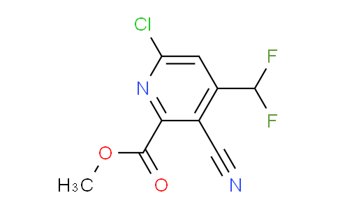 AM120046 | 1805053-26-2 | Methyl 6-chloro-3-cyano-4-(difluoromethyl)pyridine-2-carboxylate