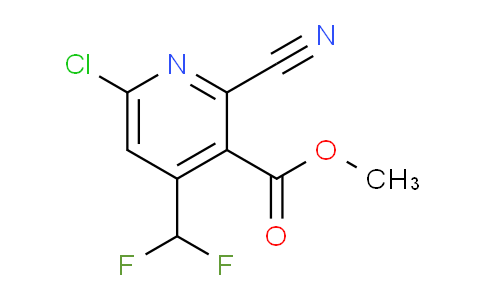 AM120051 | 1804667-93-3 | Methyl 6-chloro-2-cyano-4-(difluoromethyl)pyridine-3-carboxylate