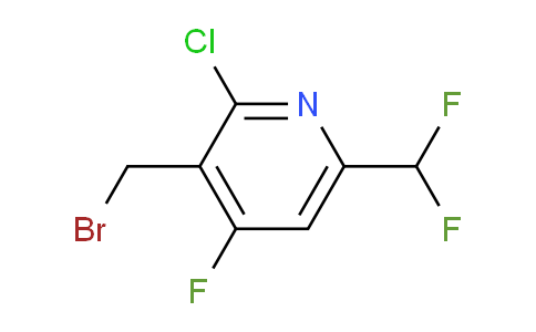 AM120067 | 1805058-83-6 | 3-(Bromomethyl)-2-chloro-6-(difluoromethyl)-4-fluoropyridine