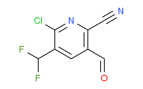 AM120082 | 1804667-13-7 | 2-Chloro-6-cyano-3-(difluoromethyl)pyridine-5-carboxaldehyde
