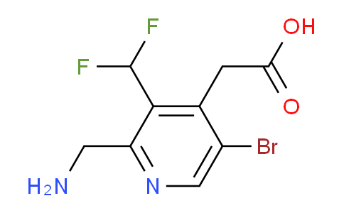 AM120085 | 1805455-64-4 | 2-(Aminomethyl)-5-bromo-3-(difluoromethyl)pyridine-4-acetic acid