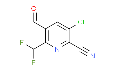 AM120087 | 1804488-33-2 | 3-Chloro-2-cyano-6-(difluoromethyl)pyridine-5-carboxaldehyde