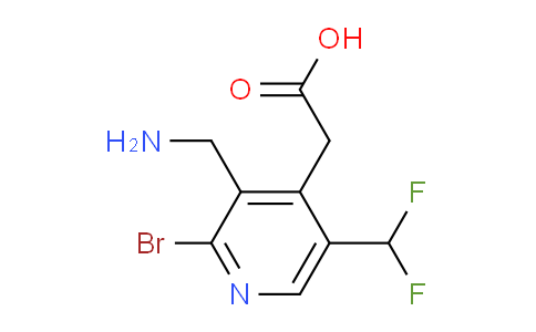 AM120099 | 1805943-25-2 | 3-(Aminomethyl)-2-bromo-5-(difluoromethyl)pyridine-4-acetic acid