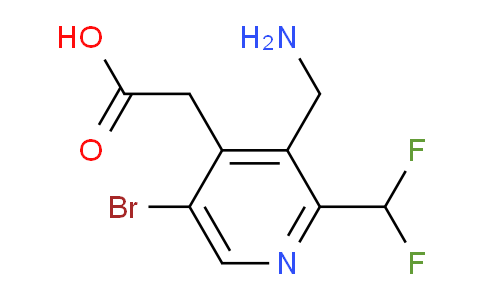 AM120106 | 1806915-78-5 | 3-(Aminomethyl)-5-bromo-2-(difluoromethyl)pyridine-4-acetic acid