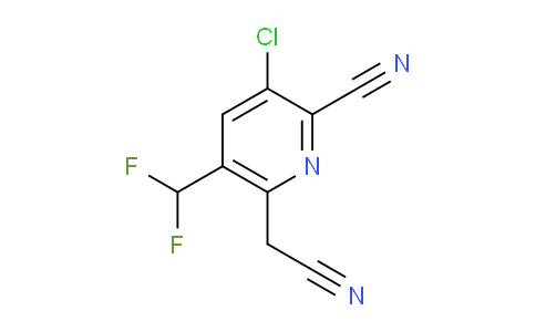 AM120113 | 1804665-76-6 | 3-Chloro-2-cyano-5-(difluoromethyl)pyridine-6-acetonitrile