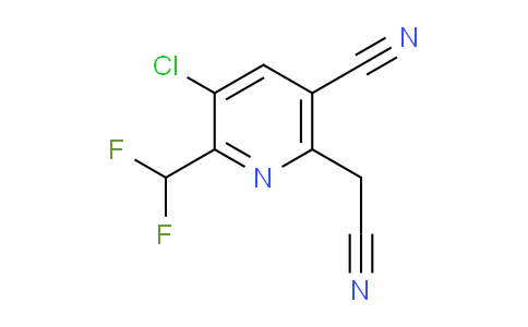 AM120122 | 1805051-36-8 | 3-Chloro-5-cyano-2-(difluoromethyl)pyridine-6-acetonitrile