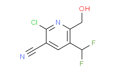 2-Chloro-3-cyano-5-(difluoromethyl)pyridine-6-methanol