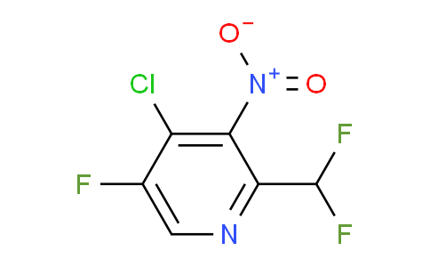 AM120147 | 1805984-72-8 | 4-Chloro-2-(difluoromethyl)-5-fluoro-3-nitropyridine