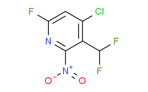 AM120153 | 1805364-16-2 | 4-Chloro-3-(difluoromethyl)-6-fluoro-2-nitropyridine