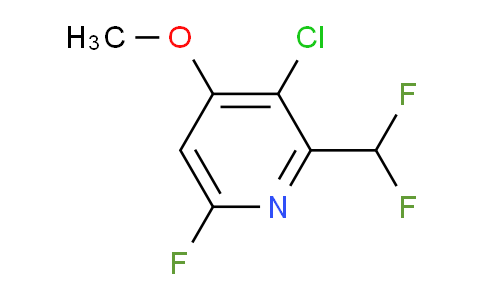 AM120157 | 1806922-99-5 | 3-Chloro-2-(difluoromethyl)-6-fluoro-4-methoxypyridine