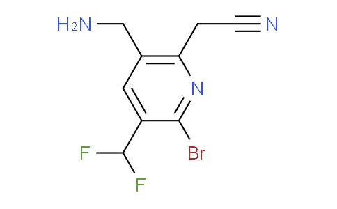 AM120158 | 1805451-35-7 | 5-(Aminomethyl)-2-bromo-3-(difluoromethyl)pyridine-6-acetonitrile