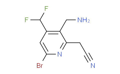AM120159 | 1805451-83-5 | 3-(Aminomethyl)-6-bromo-4-(difluoromethyl)pyridine-2-acetonitrile