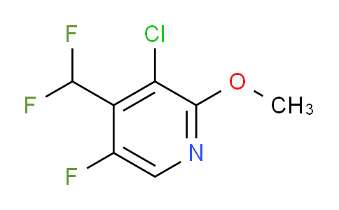 3-Chloro-4-(difluoromethyl)-5-fluoro-2-methoxypyridine