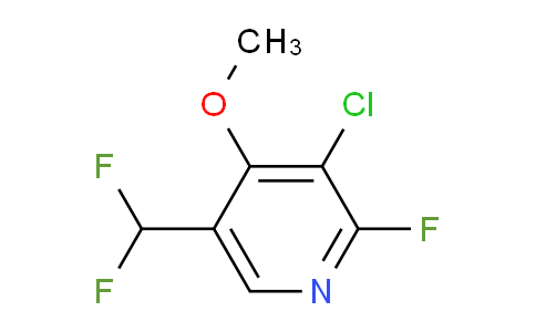 3-Chloro-5-(difluoromethyl)-2-fluoro-4-methoxypyridine